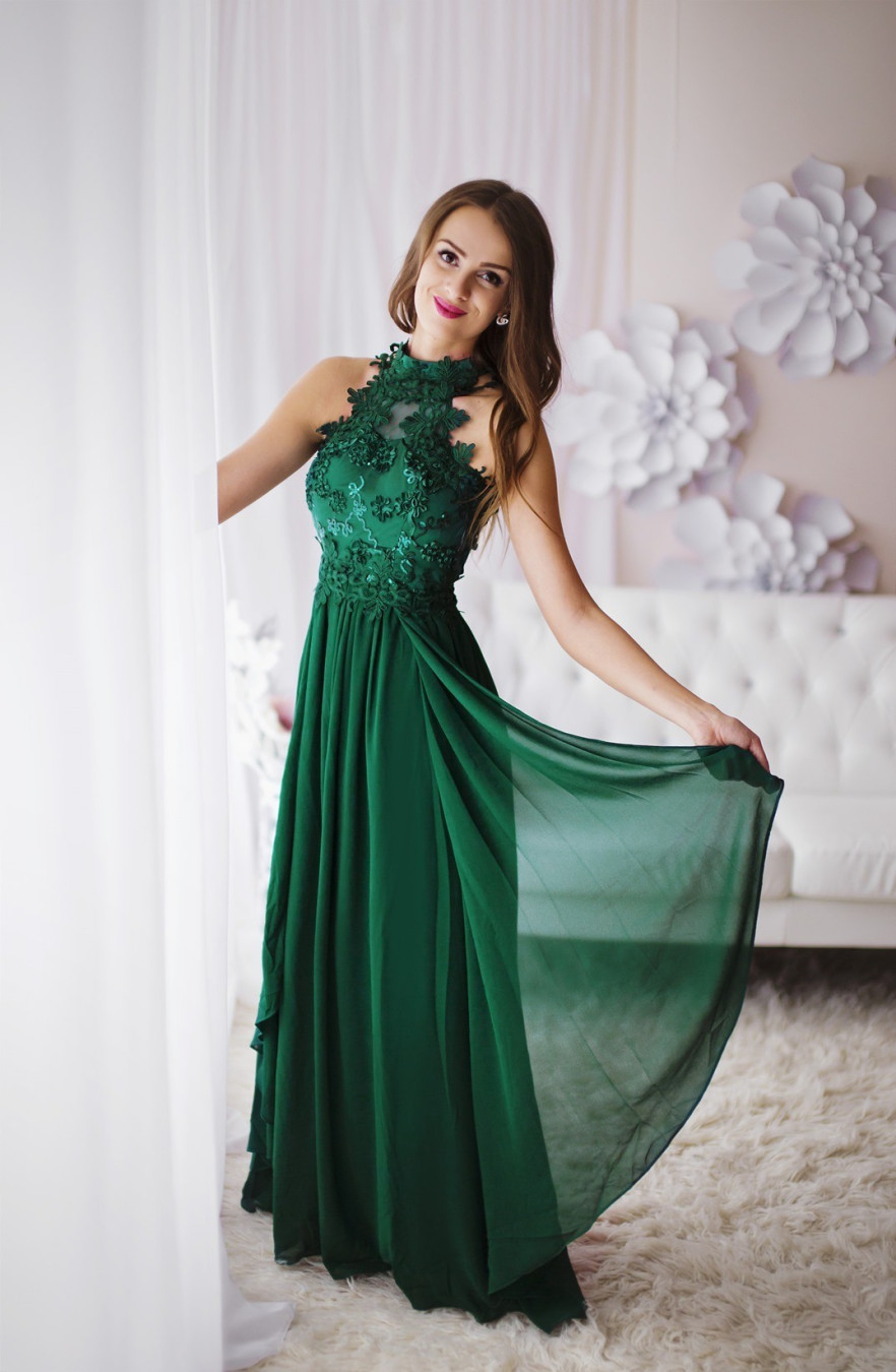 Vestido JULIETA curvy verde